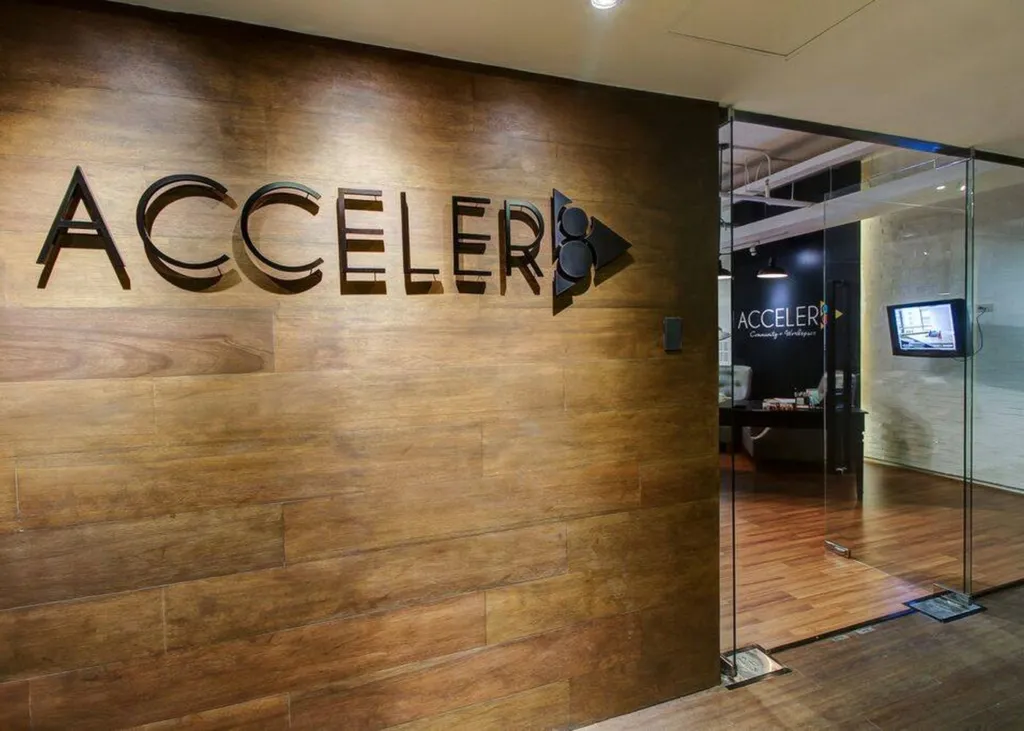 The mural ledge and window seating at Acceler8 Salcedo